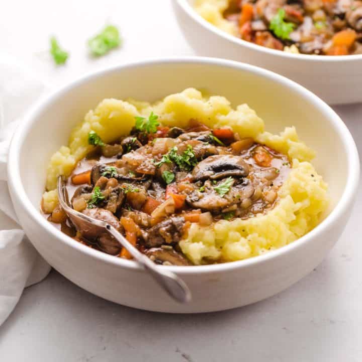Mushroom Stew Recipe - Nourish Plate