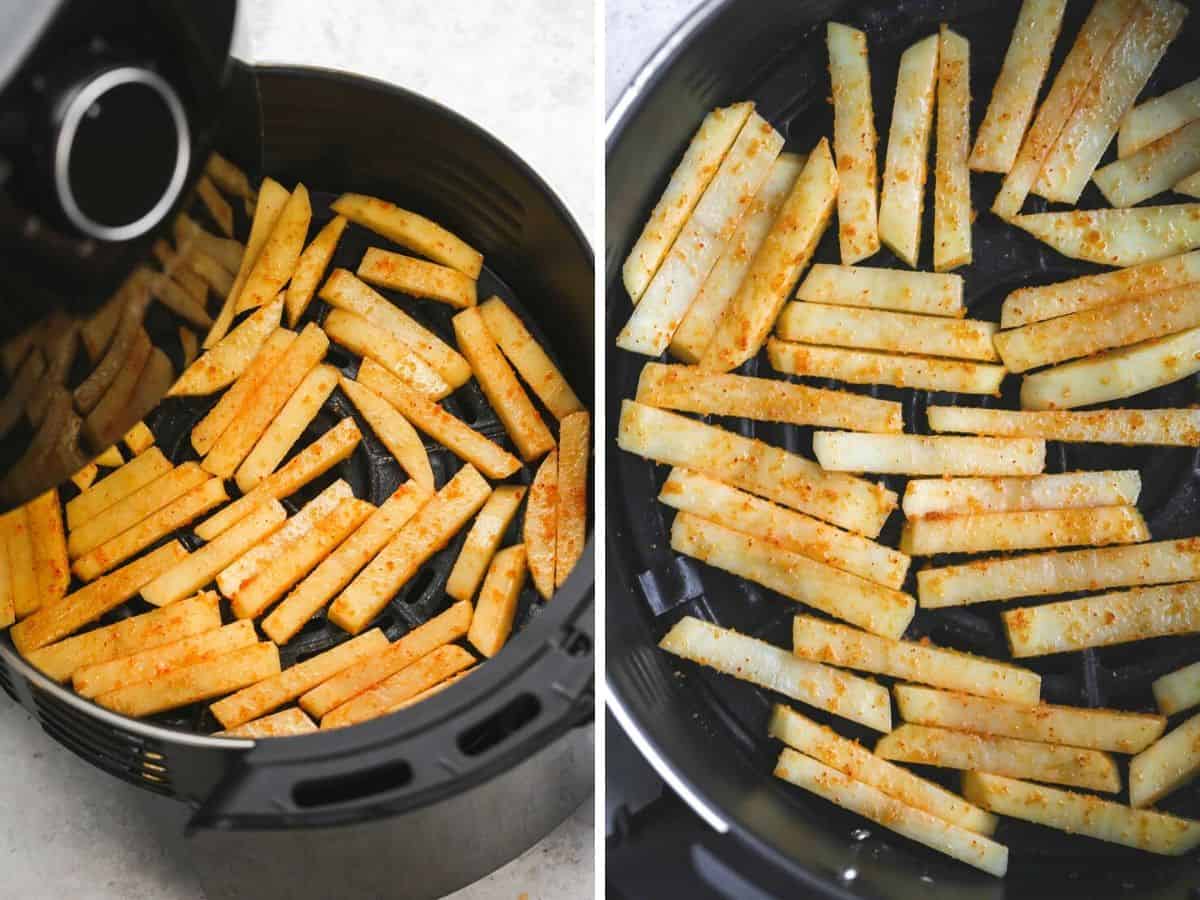 Air Frying french fries