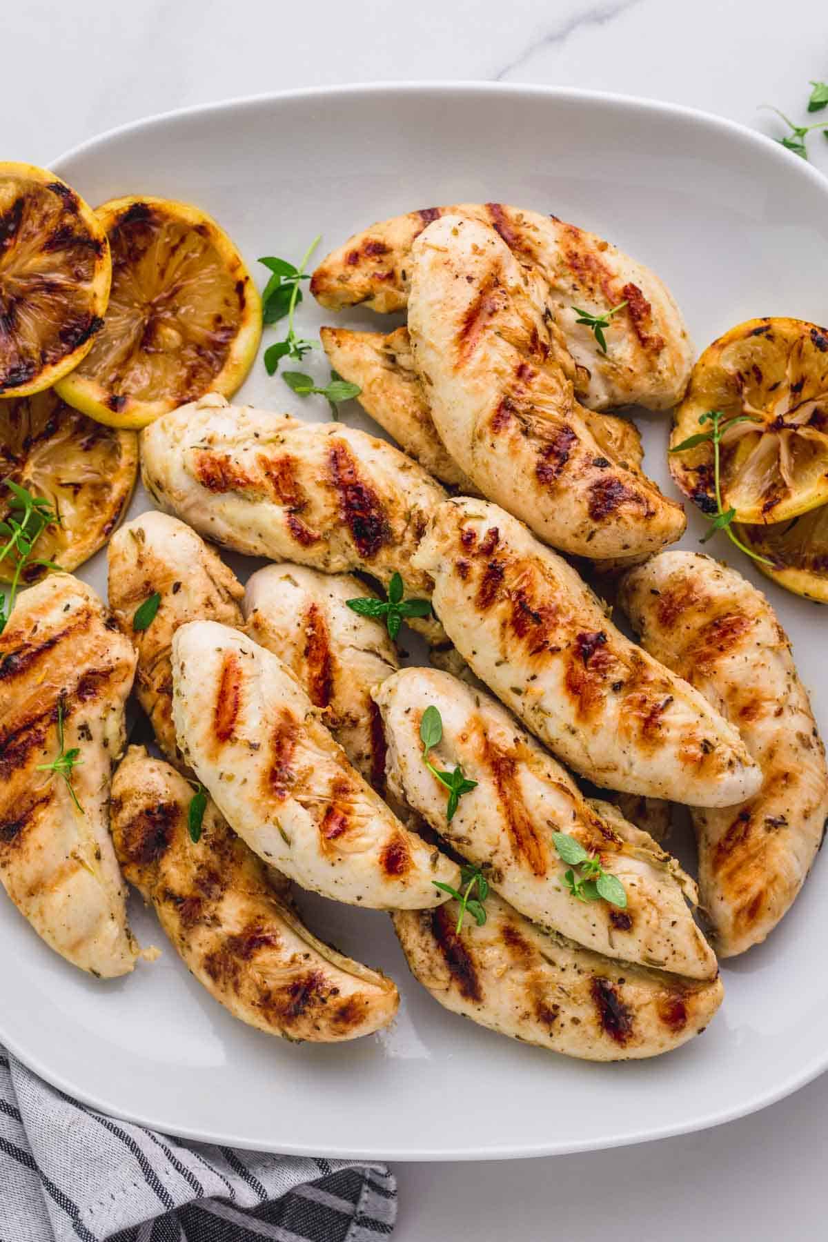 Grilled chicken shop strip recipes