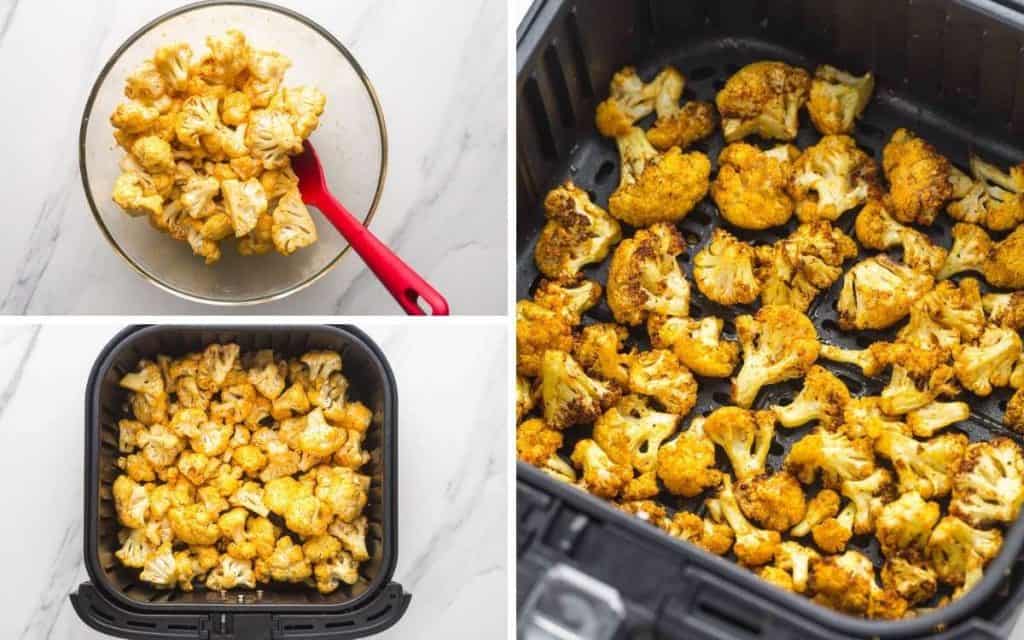 Crispy Air Fryer Cauliflower Recipe Nourish Plate