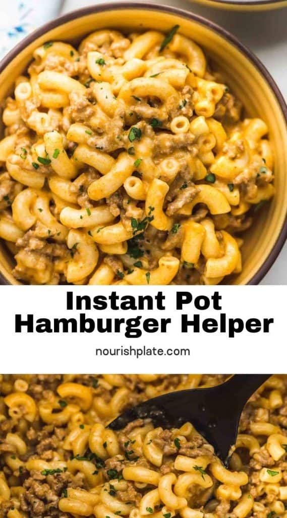 Instant Pot Hamburger Helper pin
