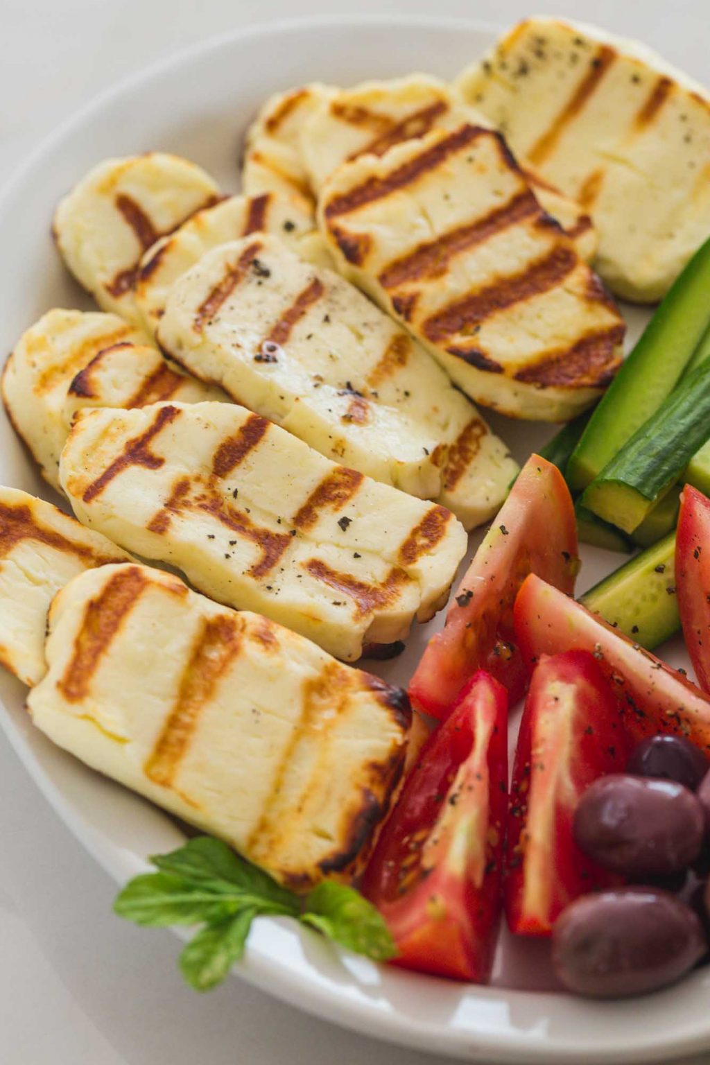 Grilled Halloumi Cheese Easy Mediterranean Delight!