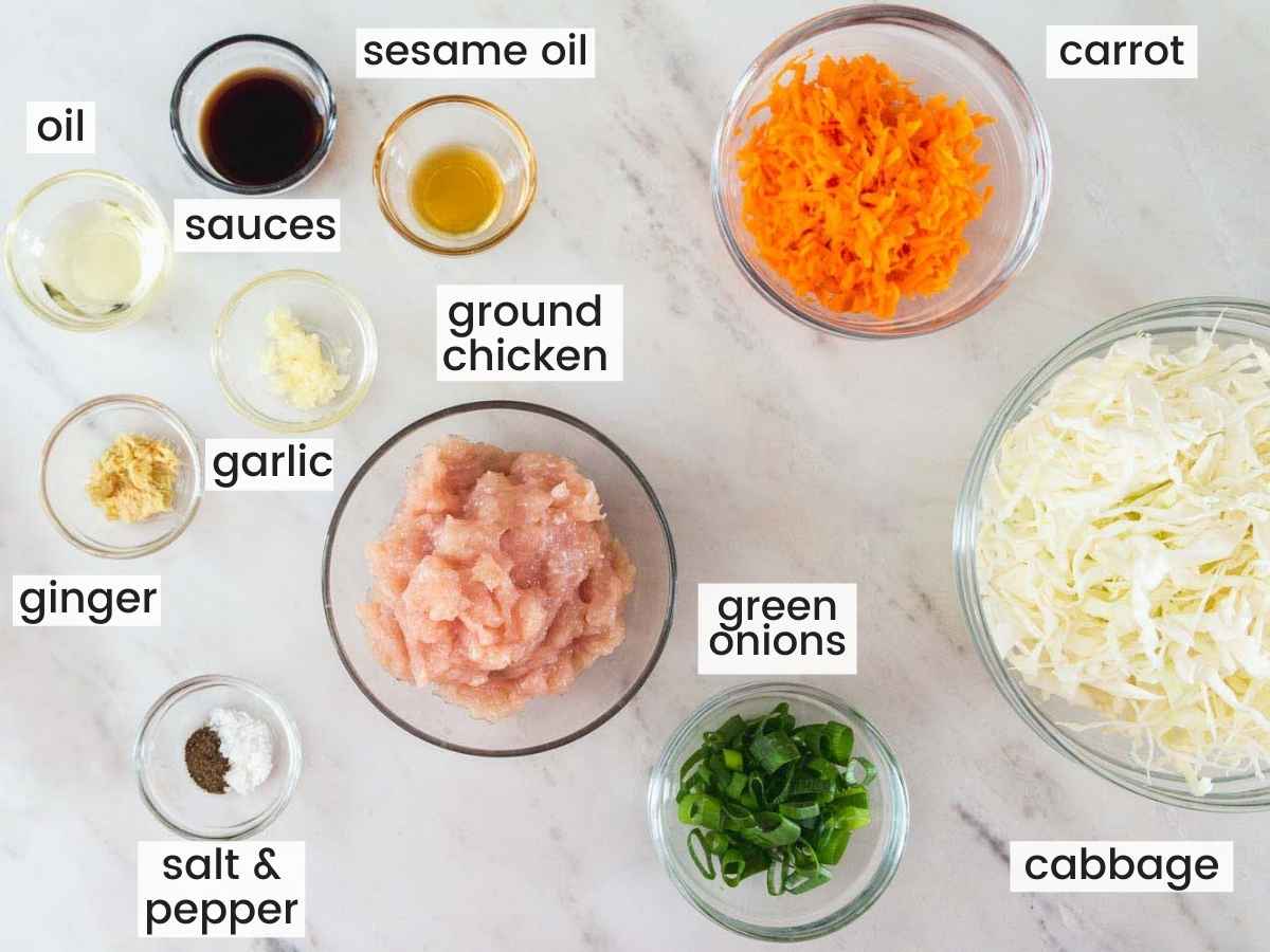 egg rolls in a bowl ingredients