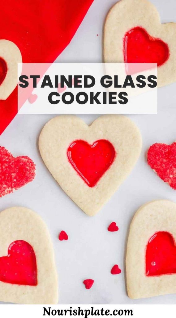 Stained Glass Cookies - pin