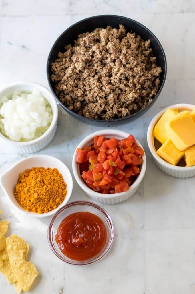 Slow Cooker Nacho Sloppy Joes