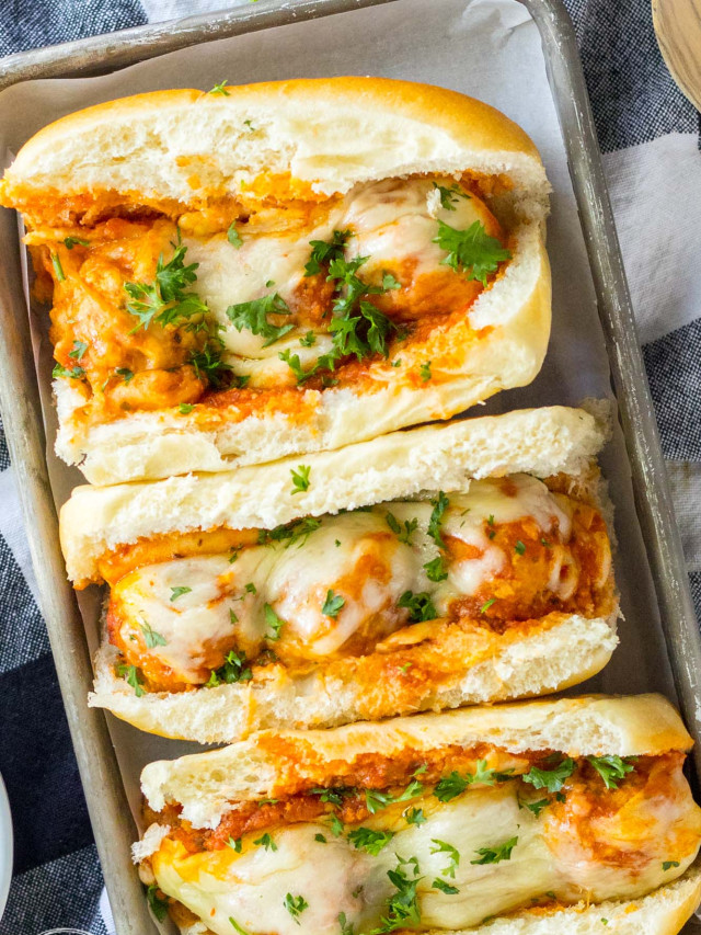 Crock Pot Chicken Parmesan Subs Nourish Plate