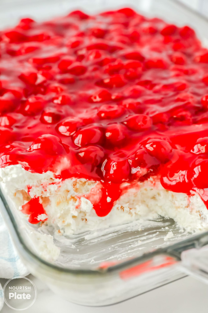 Old Fashioned Cherries in the Snow Dessert - Nourish Plate