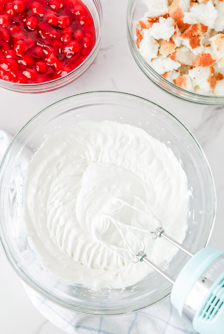 Old Fashioned Cherries in the Snow Dessert Nourish Plate