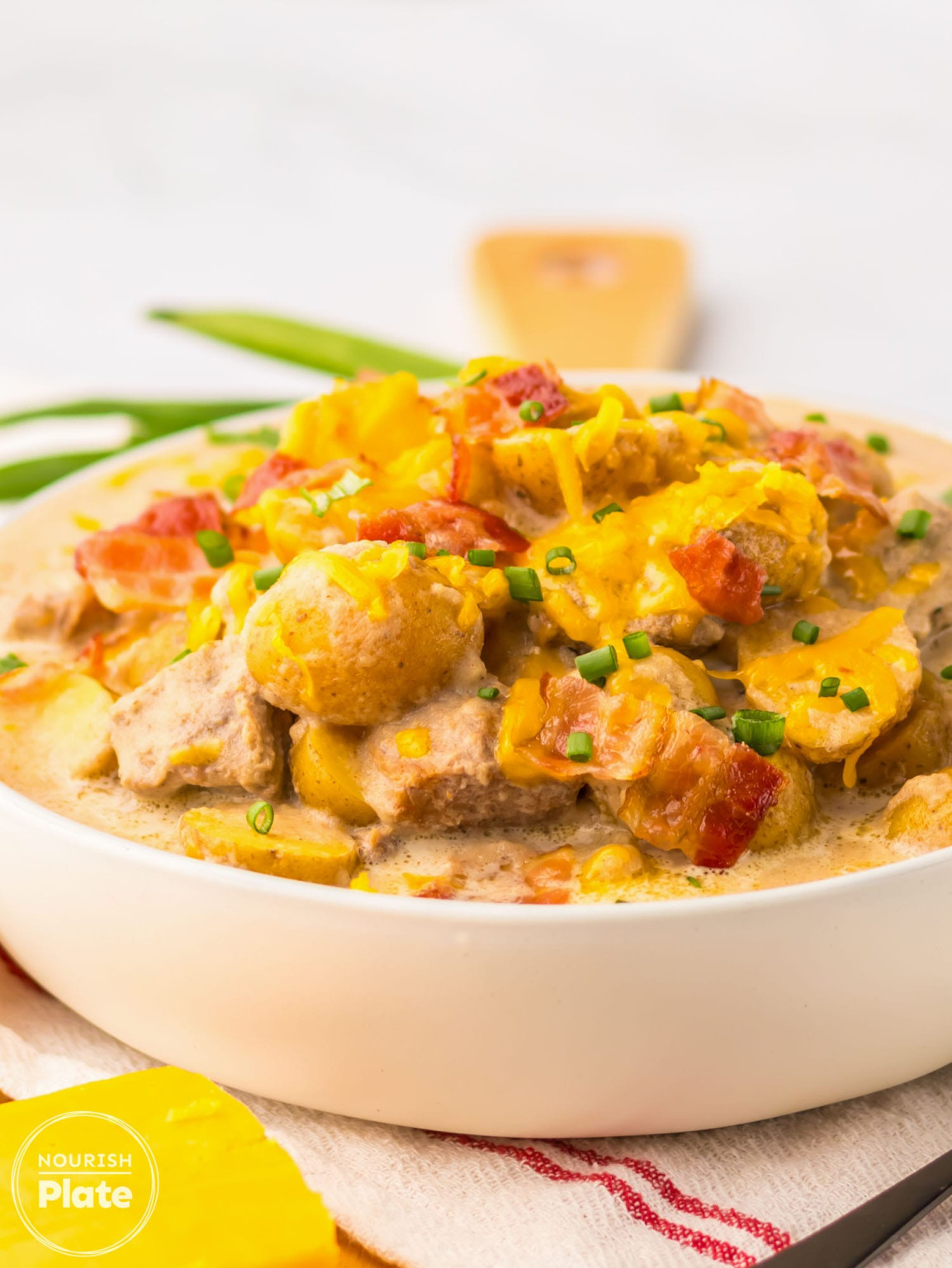 Slow Cooker Steak and Potato Soup Recipe Comfort in a Bowl